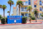 Entry to Beach Club Condominiums